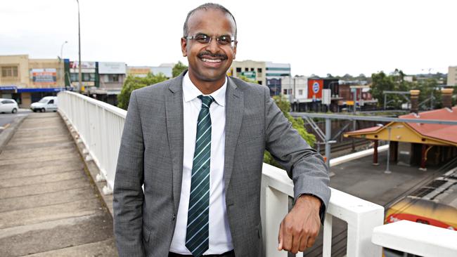 Alan Mascarenhas is running on Ange Humphries’ ticket for Labor. Picture: Adam Yip