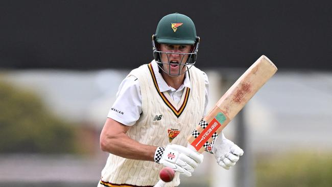 Beau Webster has begun the 2023-24 Sheffield Shield season in outstanding form for Tasmania. (Photo by Steve Bell/Getty Images)