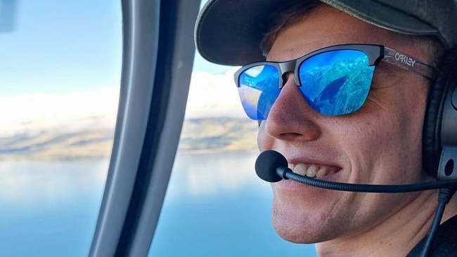 Deceased New Zealand pilot Blake Wilson who died when the helicopter he was piloting crashed into a Cairns hotel on Monday morning, 12th August 2024.