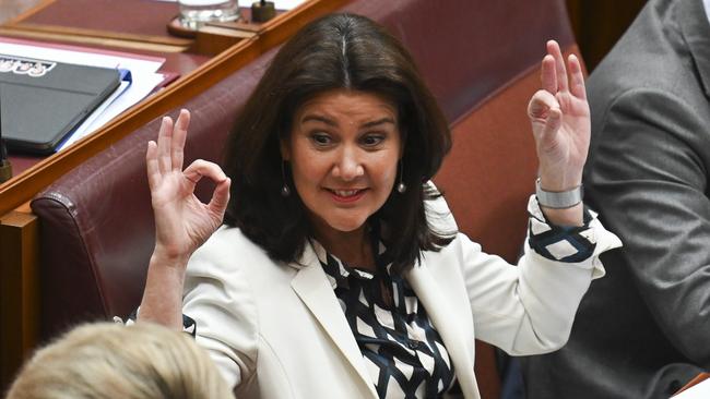 Opposition finance spokeswoman Jane Hume said the ‘$11bn black hole has shown (Labor’s) budget has absolutely no credibility’. Picture: Martin Ollman/NewsWire