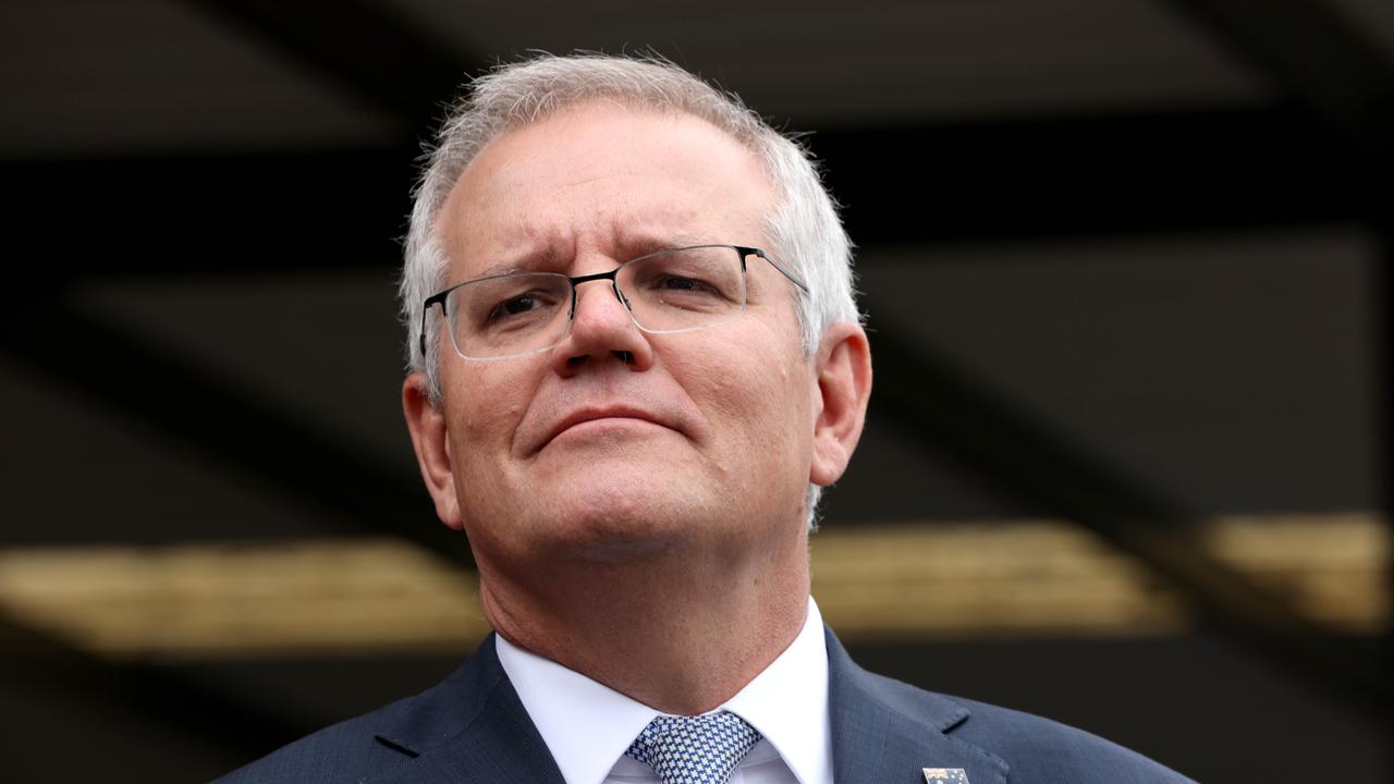 Scott Morrison believes the fifth Ashes Test should be played in Tasmania. Picture: NCA NewsWire/Damian Shaw