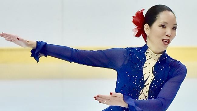 Ice skater Luciana Macedo is aiming to excel at home and internationally this year. Pic: Supplied.