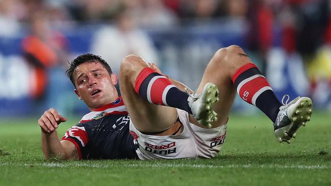 Cooper Cronk was targetted by the Rabbitohs time and again. Picture: Phil Hillyard