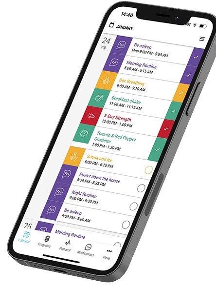 Swiss 8 app provides a daily schedule based around fitness, nutrition, mindfulness, sleep, minimalism, time management, personal growth and discipline.