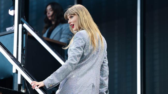 Taylor Swift ascending to the top floor in Melbourne on Friday night. Picture: TAS Rights Management