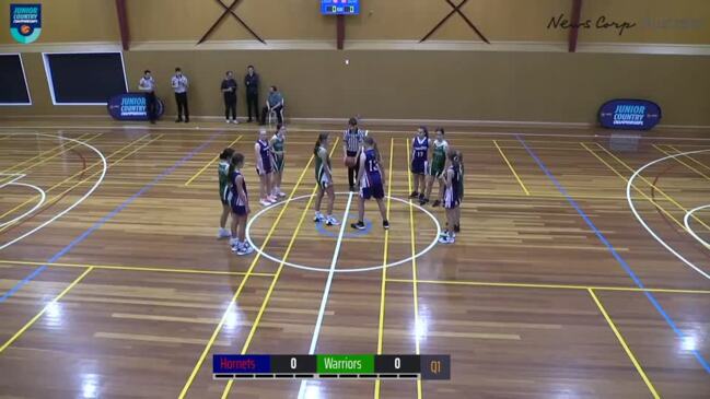 Replay: Basketball Victoria Under 14 - Junior Country Championships - Horsham v Wangaratta (Girls)