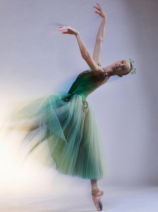 The Australian Ballet perform Jewels: Principal artist Dimity Azoury. Picture: Simon Eeles