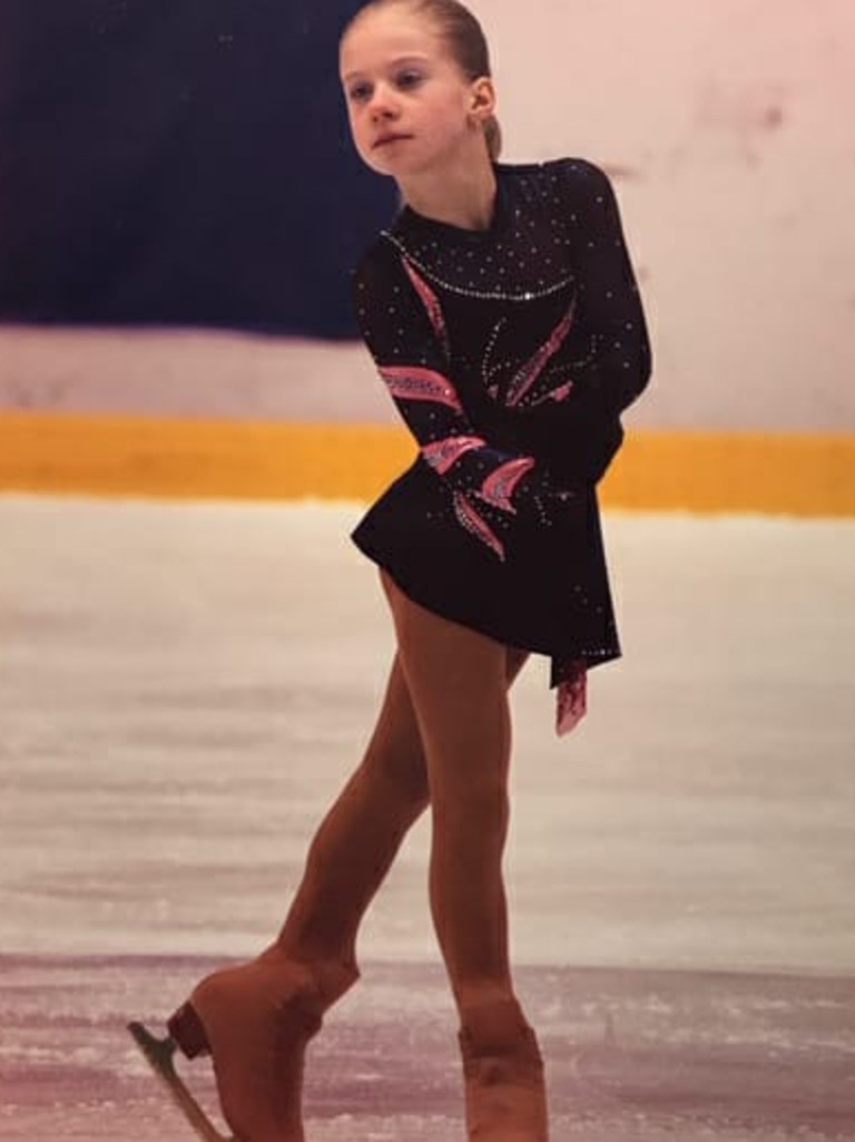 Katia as a child in Russia.