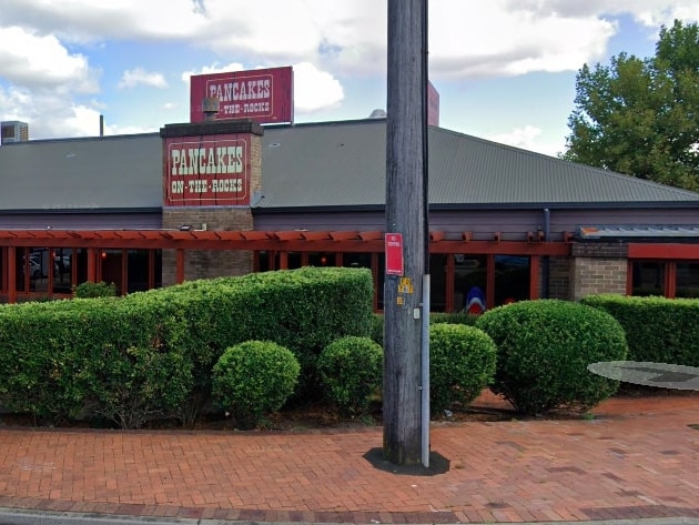 Restaurant Pancakes on the Rocks Beverly Hills, Stoney Creek Road and King Georges Road. Picture: Google Maps