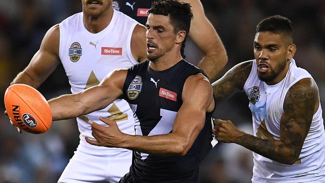 Scott Pendlebury was a Rolls Royce for the Vics. Picture: Getty Images