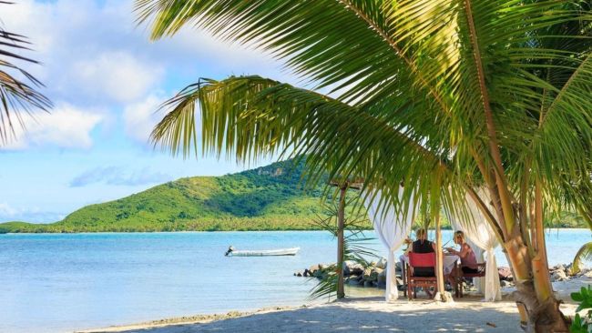 Escape to an idyllic tropical paradise in Fiji at  38 per cent off. Picture: Luxury Escapes