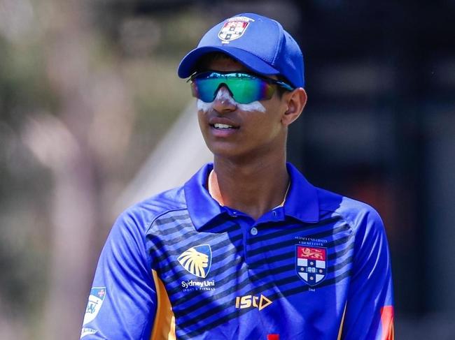 Arnav Yadav returns for another season of Green Shield with Sydney University. Picture: Sydney University Cricket Club