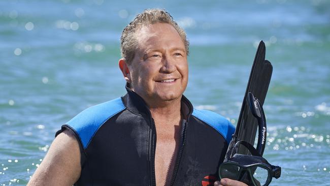 Minderoo Foundation chairman Andrew Forrest. Picture: Frances Andrijich