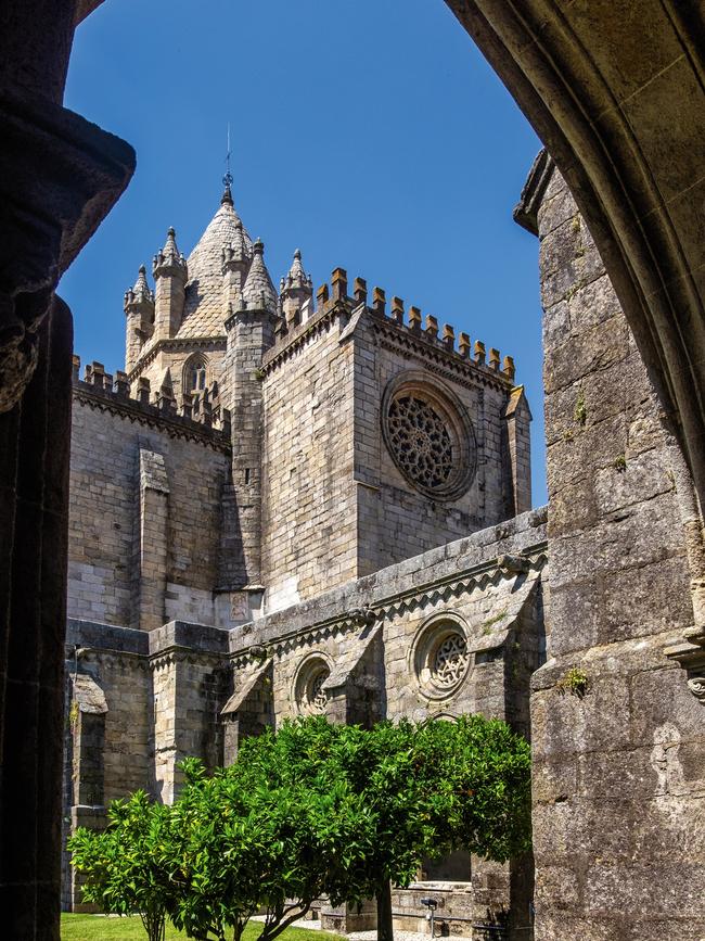 The medieval Évora Cathedral has Gothic features. Picture: supplied.