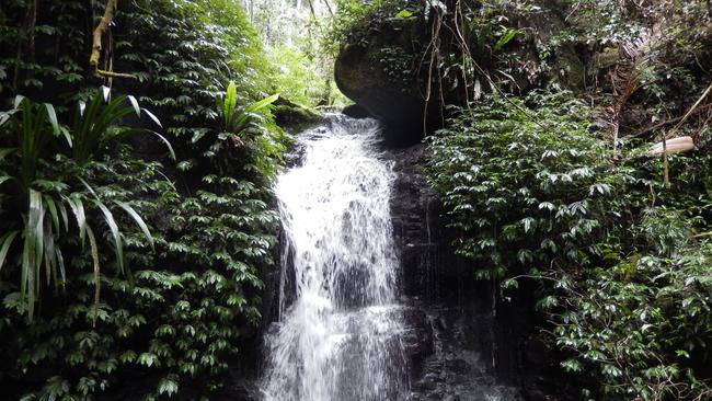 Falls just below Larapinta Falls. Photo by Bob Fairless