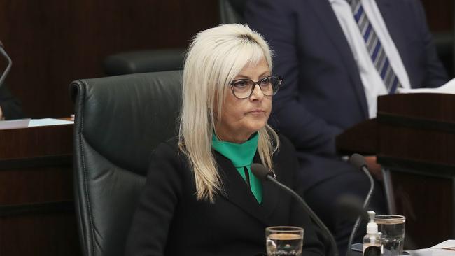 Minister Elise Archer. Question time in the Tasmanian parliament. Picture: Nikki Davis-Jones