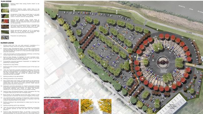 The Northern car park redevelopment Inveresk – Proposed design. Picture: SUPPLIED