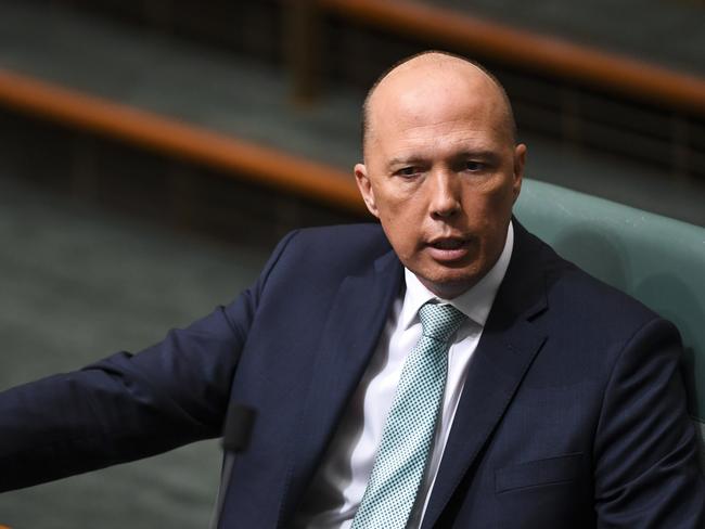 The Greens and Labor say Peter Dutton has serious questions to answer. Picture: AAP