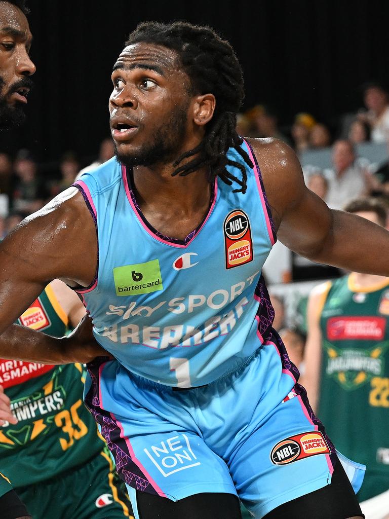 Jarrell Brantley made the step from the Breakers back to the NBA last season. Picture: Getty Images