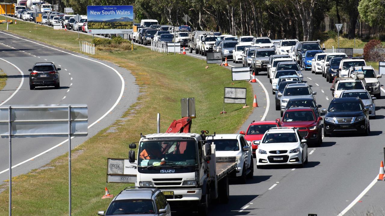 Border closures in Queensland have been ongoing since the start of the pandemic. Picture: Steve Holland/NCA NewsWire