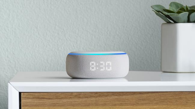 Amazon Echo Dot with Clock