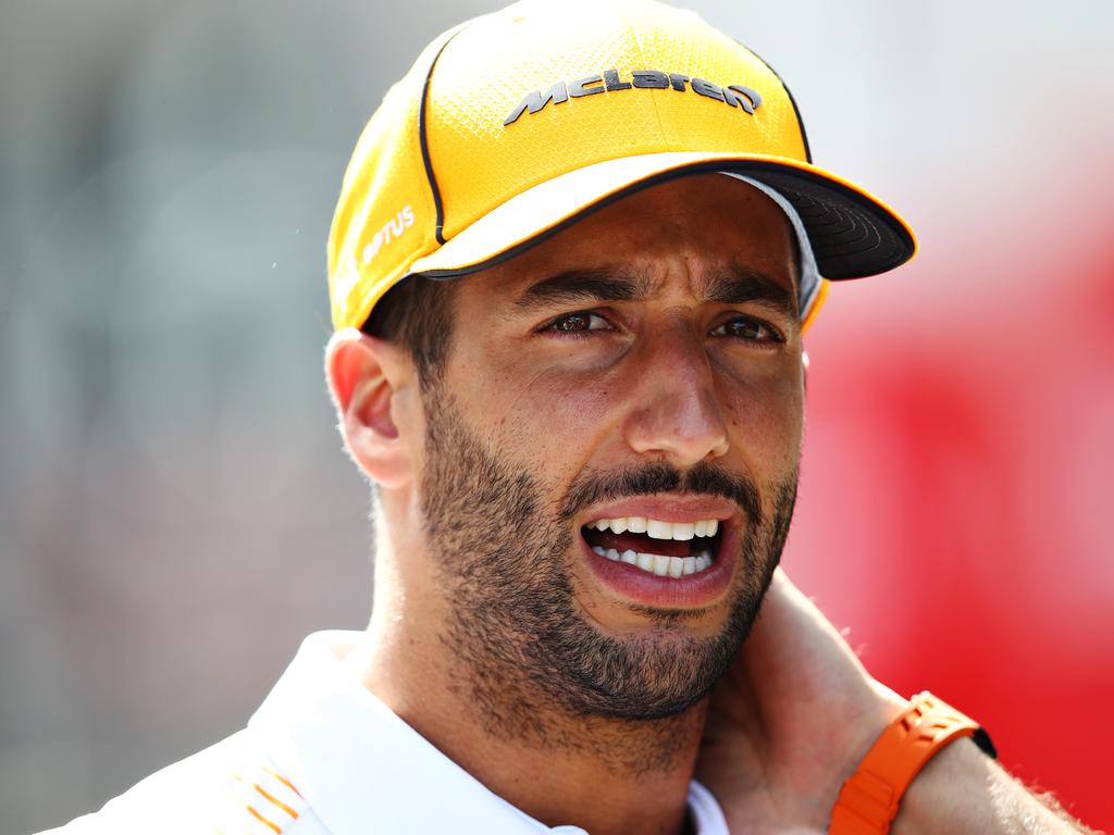 Daniel Ricciardo is coming under increasing pressure for his underwhelming performances for McLaren this year. (Photo by Mark Thompson/Getty Images)