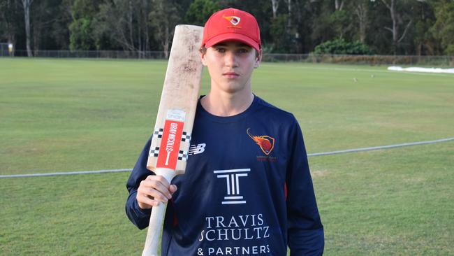 Joe Murray has been uncovered as one of the Sunshine Coast Scorchers Lord's Taverners players to watch. Picture: Eddie Franklin