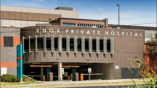 Knox Private Hospital in Wantirna, Victoria, will be affected.