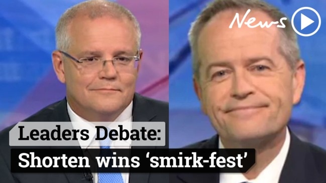 Leaders Debate: Shorten a clear winner