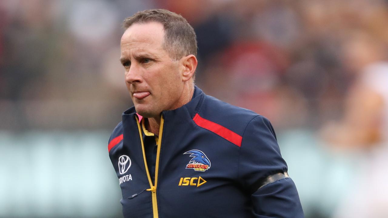 Adelaide coach Don Pyke is under the pump. Photo: AAP Image/David Crosling