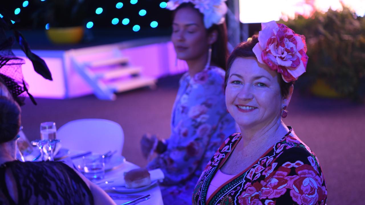 Ann Combe at the Darwin Turf Club Bridge Toyota Ladies' Day / Derby Day. Picture: KATRINA BRIDGEFORD