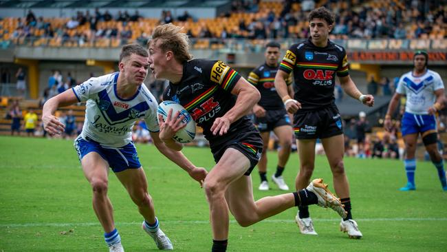 Jhett Sydir was a standout for Penrith in the Harold Matthews Cup. Picture: Thomas Lisson.