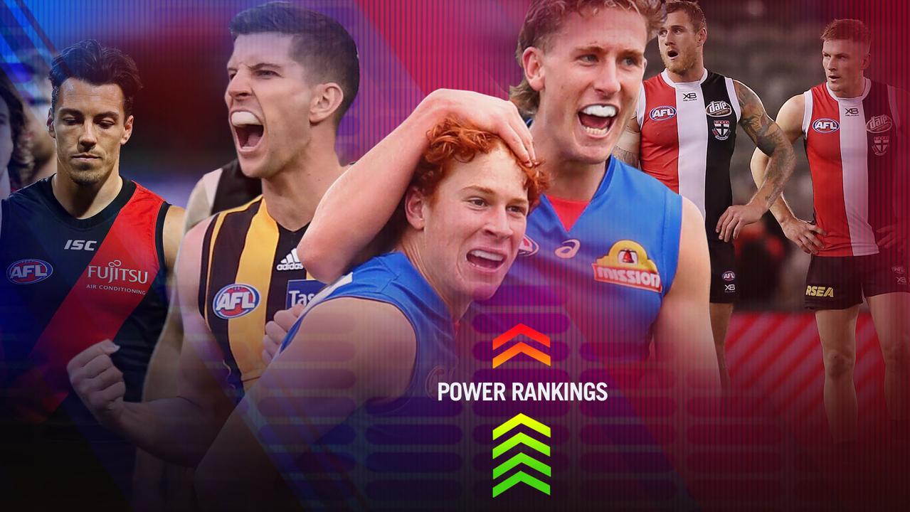 Where does your club sit in this week's Fox Footy Power Rankings?