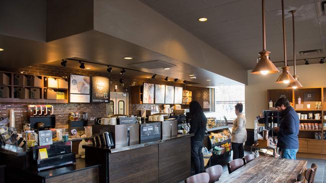 Starbucks’ US operations were hit with controversy in 2018 following the arrest of two black men in one of its cafes. Picture: AFP