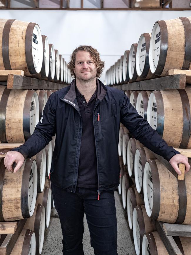 Tim Polmear co-founder. Waubs Harbour Distillery at Bicheno. Picture: Andrew Wilson