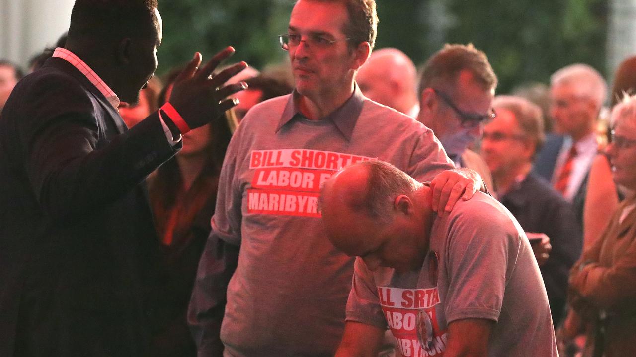 The Labor 2019 ALP Election Night in Essendon, Melbourne. Picture: Alex Coppel