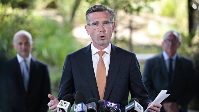 Hadley alleged senior members of Mr Perrottet’s government were “not happy” with some of his decisions as state leader. Picture: NCA NewsWire / Adam Yip