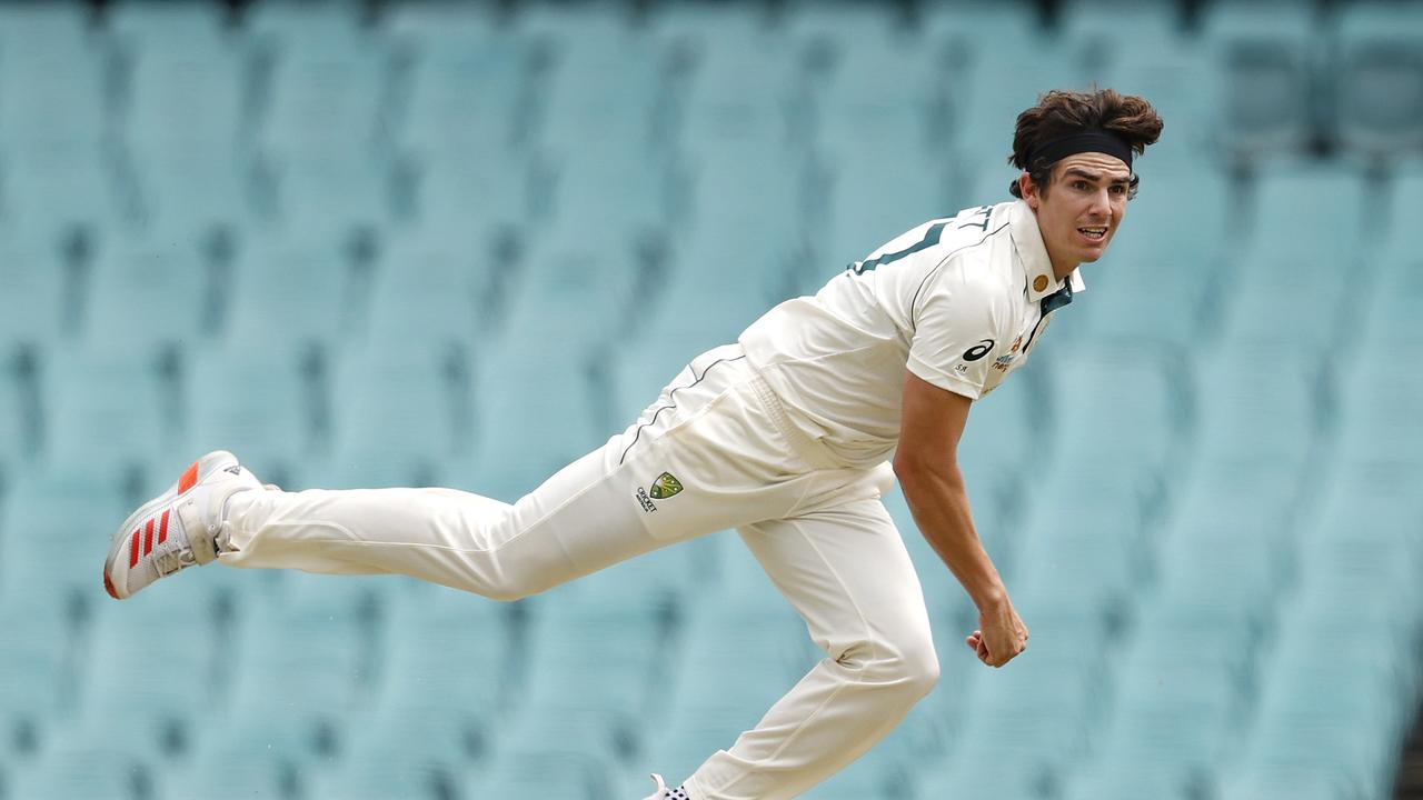 No pace bowler took more wickets for New South Wales in the Sheffield Shield than Sean Abbott last summer. Picture. Phil Hillyard