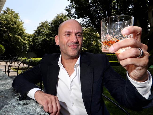 16/12/2016 Entrepreneur David Prior with Bladnoch whisky at  his Toorak home. He's  bought a 200 year old whisky distillery in scotland called Bladnoch. David Geraghty / The Australian.