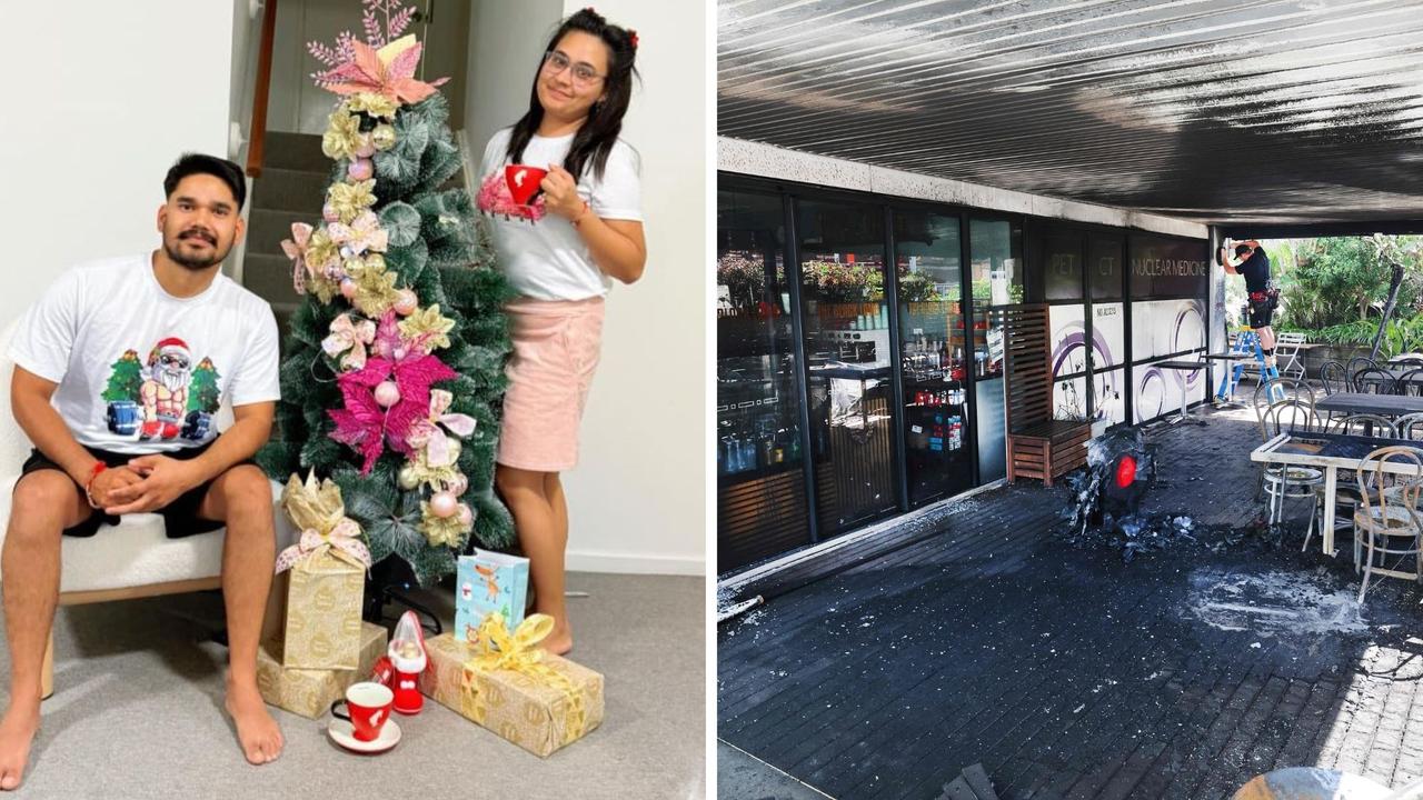 ‘Unfortunate incident’: Gold Coast cafe reopens after arson attack