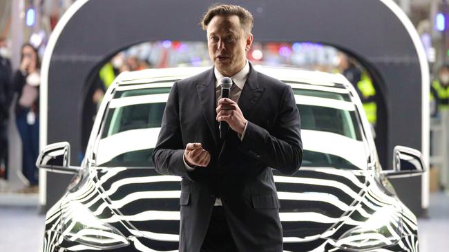 Billionaire Elon Musk has disclosed a 9.2 per cent stake in Twitter. Picture: Getty Images