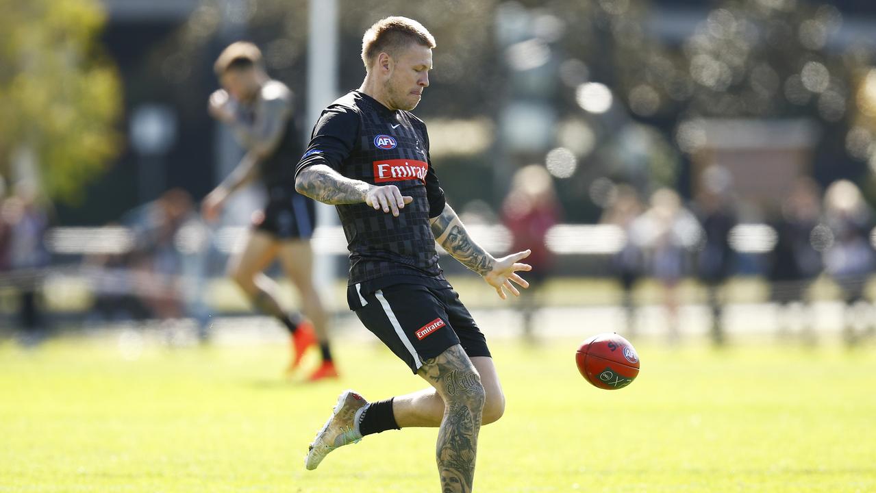 Jordan De Goey has been ‘protected’ at training. Picture: Daniel Pockett/Getty Images