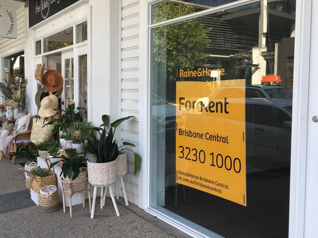 One of about a dozen outlets for lease in the Village, Nundah. Picture: Darren Cartwright