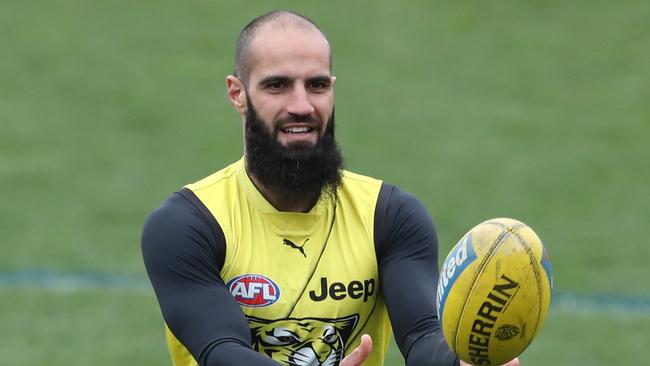 Bachar Houli has a dream run in the last four weeks, playing at his preferred ground — the MCG. Picture: AAP Image/David Crosling.