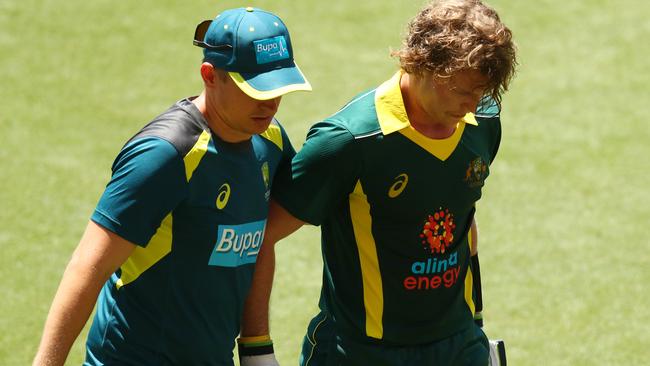 Pucovski was concussed in a match on the Gold Coast. Picture: Chris Hyde/Getty Images for ECB