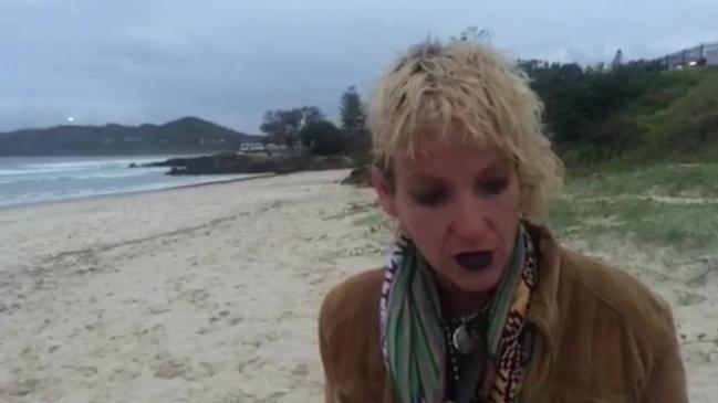 Sarah Stardust says ice is rampant and "putrid" in Byron Bay.