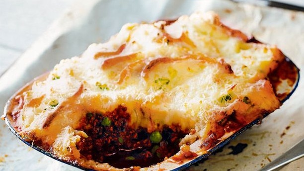 Matt Preston adds a secret ingredient in his shepherd's pie.