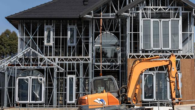 MELBOURNE, AUSTRALIA - NCA NewsWire Photos - 5 APRIL 2024: A general view of a construction site. Picture: NCA NewsWire / Diego Fedele