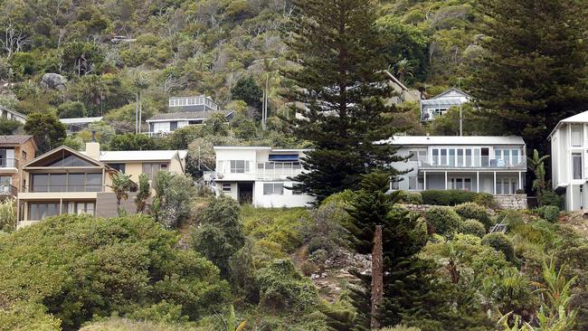 Denholm’s Whale Beach abode have previously been the subject of local controversy. Picture: Sam Ruttyn