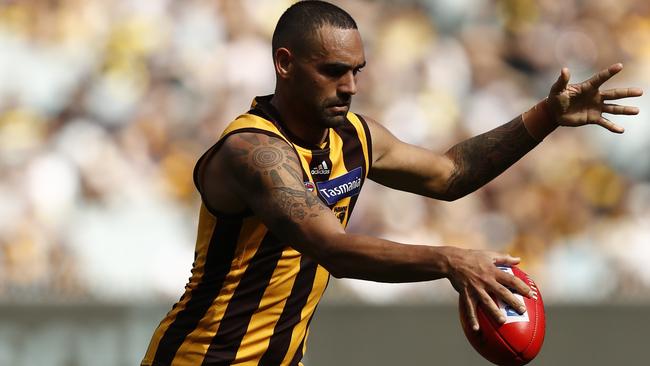 Shaun Burgoyne has been ‘managed’ by the Hawks. Picture: Getty Images